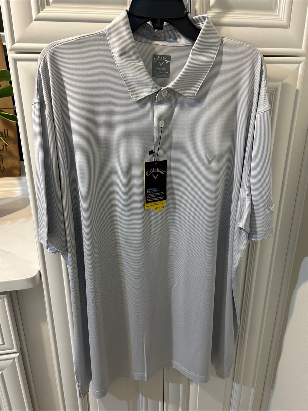 Callaway Men’s Light Gray Performance Polo